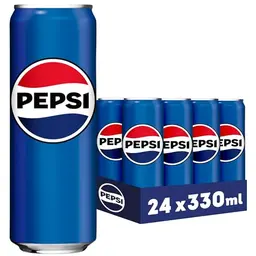 Pepsi Cola Original, Koffeinhaltige Cola in 0.33 l Dose, 24er Pack