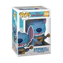 Funko Pop! Disney: Stitch mit Ukulele - Lilo und Stitch - Vinyl-Sammelfigur für Sammler und Fans