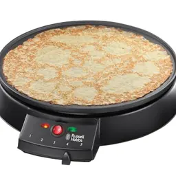 Russell Hobbs Crêpes Maker Fiesta Elektrogrill, Ø30 cm, 1000W, inkl. Teigverteiler & Wender