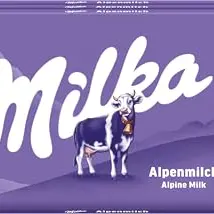Milka Alpenmilch-Schokoladentafel – zarte Schokolade im Familienpack (3 x 90g)