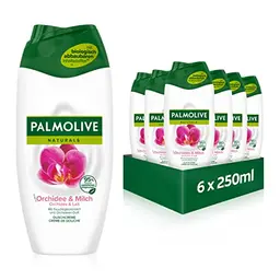 Palmolive Duschgel Orchidee & Milch 6x250ml - Cremedusche mit Orchideen-Duft