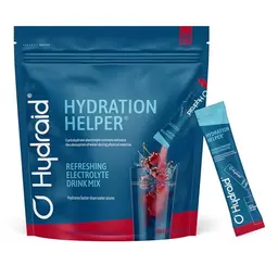 Hydraid Hydration Helper® CHERRY – Elektrolyt Pulver für bessere Wasseraufnahme & schnelle Erholung – 25 Sticks Kirsch-Geschmack