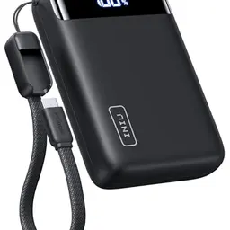 INIU Power Bank 20000mAh, Ultra Klein mit 22.5W Schnellladung, USB-C, für iPhone, Samsung, iPad - Ideal für Reisen
