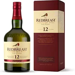 Redbreast 12 Jahre Irish Whiskey, 0,7 l, 40% Vol., Geschenk oder Genuss mit Freunden