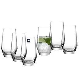 LEONARDO HOME Trinkgläser PUCCINI (6er Set) • Zeitlose Wassergläser für Zuhause und Partys • Spülmaschinenfest