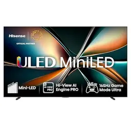 Hisense 100U7Q 100 Zoll 4K Smart TV mit Mini LED, Dolby Vision und integriertem Subwoofer