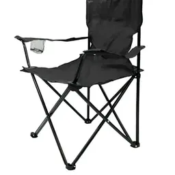 Spetebo Camping Klappstuhl mit Getränkehalter - Faltstuhl für Festival, Freizeit, Garten und Angeln, Tragetasche, bis 100 kg