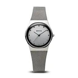 BERING Damen Uhr Classic Collection, Edelstahl, Saphirglas
