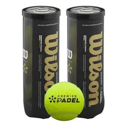 Wilson Premier Padel Speed Bälle, 3er-Dose