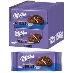 Milka Sensations OREO Cookies mit Schokoladenstückchen – 12 x 56g