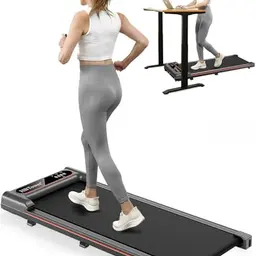 HBTower Walking Pad - Laufband für Zuhause & Büro mit Fernbedienung und LED Anzeige