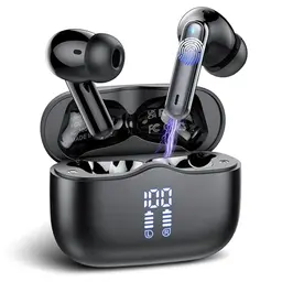 Kabellose Bluetooth 5.4 In Ear Kopfhörer mit 40 Std Akkuzeit und IP7 Wasserschutz