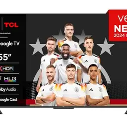 TCL 55V6B 55 Zoll 4K Ultra HD Smart TV mit Google TV und Dolby Audio