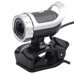 Vikye HD-Webcam mit Mikrofon, 360° drehbar für PC, Mac und Laptop