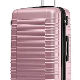 BEIBYE Reisekoffer 2088 Hartschalen Trolley Handgepäck M in Rosa