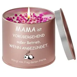 Funnli 9OZ Stumpenkerzen – Ideal als Geschenk für Mama zu Ostern, Geburtstag oder Muttertag