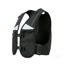 Leichte reflektierende Laufweste für Damen und Herren, atmungsaktiv, wasserdicht, mit Taschen für Laufen, Joggen, Trailrun, Radfahren & Wandern