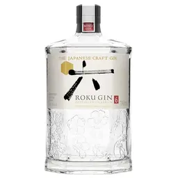 ROKU GIN 700ml – Japanischer Gin mit 6 Botanicals, perfekt ausbalanciert, 43% Vol