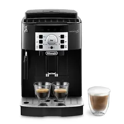De'Longhi Magnifica S ECAM 22.110.B Kaffeevollautomat für Cappuccino, 2-Tassen-Funktion, 1,8 L Wassertank, Schwarz/Silber