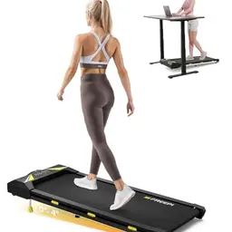 4 in 1 Laufband für Zuhause mit Steigung – Ideal für Homeoffice und Büro (1-6 km/h)