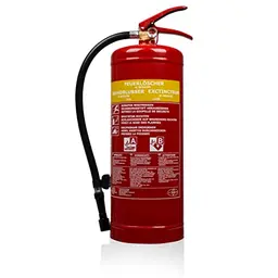 Smartwares 6 L Schaum-Feuerlöscher für AB-Brände - Ideal für Büro und Zuhause