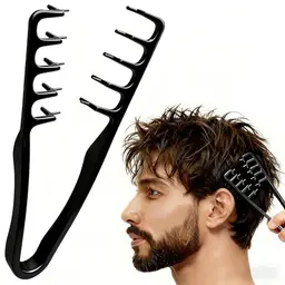 STRUKTURPASTE Lockenkamm - Styling Kamm für Volumen und Pflege von Haarwurzeln für Männer und Frauen