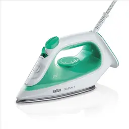 Braun TexStyle 1 Dampfbügeleisen SI 1040GR - 2000 Watt, Vertikaldampf, Grün