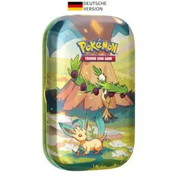 Pokémon Mini-Tin-Box Paldea: Olithena & Folipurba (mit 2 Boosterpacks und Stickerbogen)