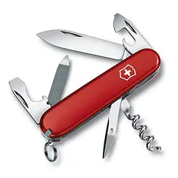Victorinox Schweizer Taschenmesser Sportsman, Multitool mit 13 Funktionen