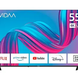 DYON Movie Smart 55 VX - 55 Zoll 4K Ultra-HD Smart TV mit Triple Tuner und Streaming-Apps