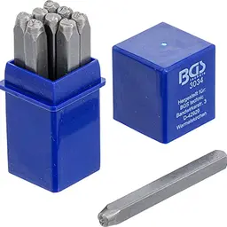 BGS 3034 Einschlagzahlen 4 mm DIN 1451