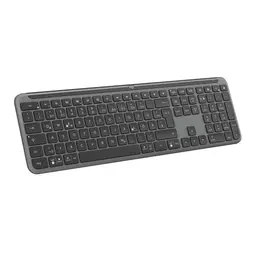 Logitech Signature Slim K950 kabellose Tastatur, schlankes Design, Bluetooth, QWERTZ-Layout, Graphit