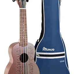 GEWA Sopran Ukulele Manoa Seaside - Korpus Sapelli - inkl. gepolstertem Gig Bag