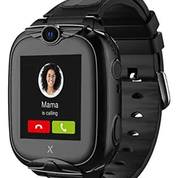 XPLORA XGO 2 - Kinder Telefonuhr mit 4G, GPS, Kamera & 3 Monate gratis Tarif (SCHWARZ)