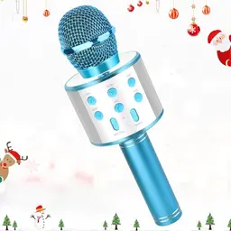 LDERFIV Bluetooth Karaoke Mikrofon für Kinder, 5 in 1 - Ideal als Geburtstagsgeschenk