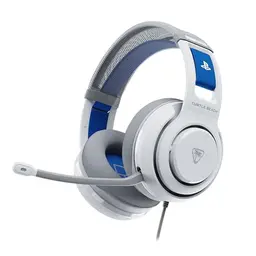 Turtle Beach Atlas 200 Wired Gaming Headset für PS5 und PS4 - lizenziert für PlayStation, Weiß