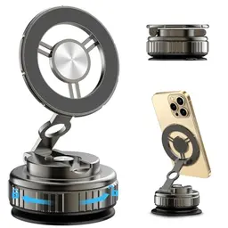 HUGSEE Magnetische Handyhalterung für Autos - 360° Drehbar, kompatibel mit Magsafe und allen Handys
