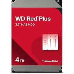 WD Red Plus 4 TB NAS Festplatte 3,5 Zoll - für optimale Datenspeicherung