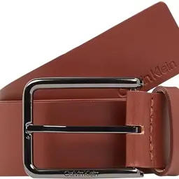 Calvin Klein WARMTH Gürtel Herren, Braun, 115 cm