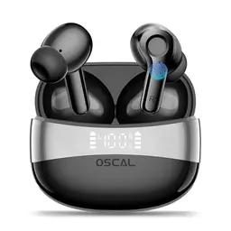 OSCAL Hibuds 6 Kabellose Bluetooth Kopfhörer mit Mikrofon und Geräuschunterdrückung, 40H Akkulaufzeit, IP7 wasserdicht, In-Ear Sport-Kopfhörer