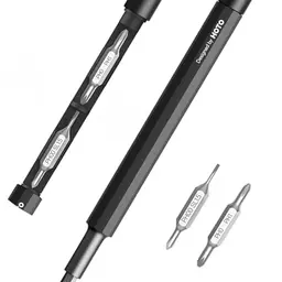 HOTO 2-in-1 Feinmechaniker Schraubendreher und Bleistift, Mini Set für Handy, PC, Brille und mehr