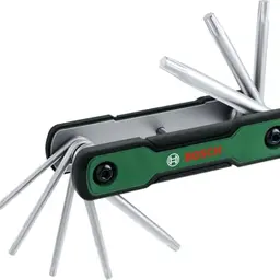 Bosch Klappbares 8-in-1-Torx-Schlüssel-Set