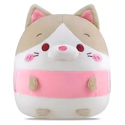 Yeqivo 30CM Kawaii Kuscheltier Katze - Weiches Plüsch Spielzeug für Kinder ab 3 Jahren