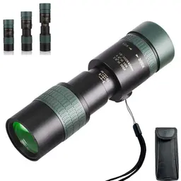 Monokular Teleskop 10-300x, Zoom Fernrohr für Konzerte, Vogel- und Sternbeobachtung