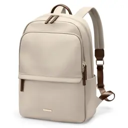 GOLF SUPAGS Damen Laptop-Rucksack, schlank für Arbeit und Reisen, passend für 14 Zoll Notebooks (Aprikose)