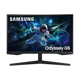 Samsung Odyssey G55C 27 Zoll Curved Gaming Monitor, 1440p, 165 Hz, HDR10, FreeSync