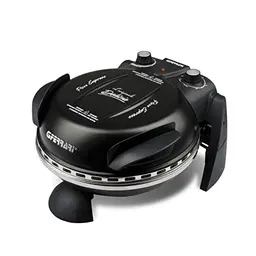 G3 Ferrari Pizzaofen 1200 W, 400°C, 31 cm Durchmesser, inkl. Kochbuch, Schwarz