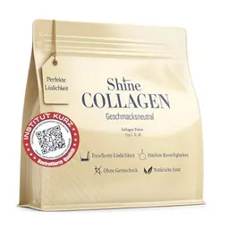 Shine Collagen Pulver 500g – Hochwertige, geschmacksneutrale Collagen Peptide, Halal, einfache Löslichkeit