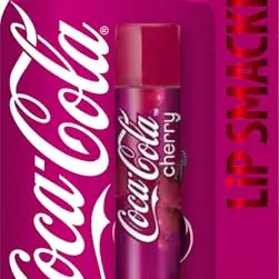 Lip Smacker Coca-Cola Lippenbalsam, Kirsch-Cola-Geschmack, feuchtigkeitsspendend, 1 Stück