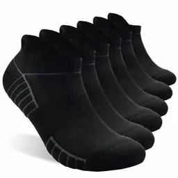 YCQQPRO Sneaker Socken für Herren und Damen, Atmungsaktive Sportsocken mit Frotteesohle, Kurzsocken